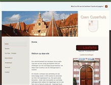 Tablet Screenshot of coencuserhuis.com